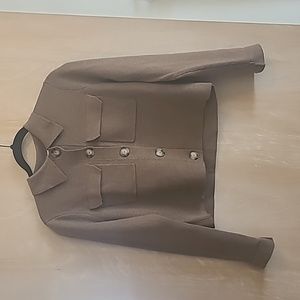 Sezane Betty Cardigan XS Brown